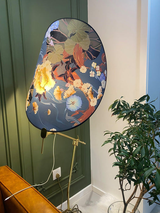 Floral Nocturne Floor Lamp-DWHOME