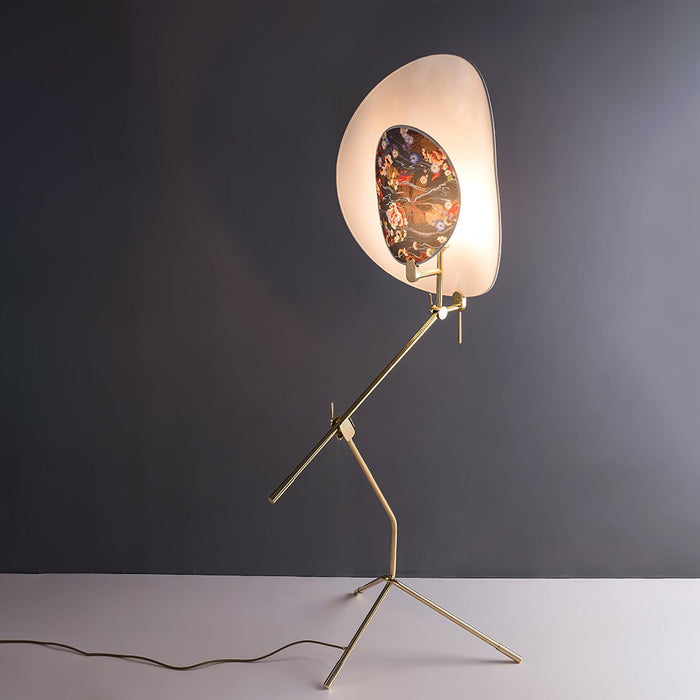 Floral Nocturne Floor Lamp-DWHOME