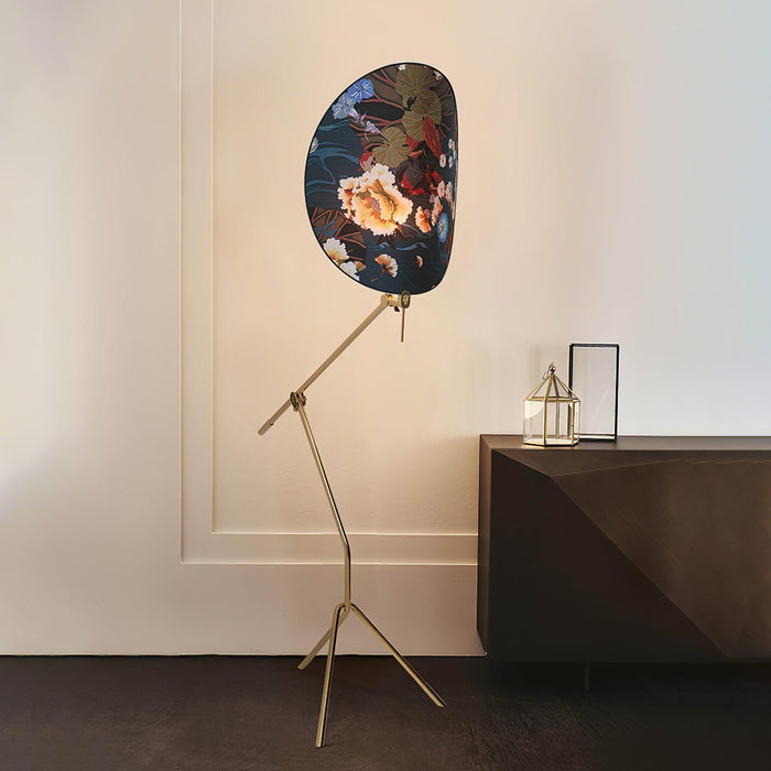 Floral Nocturne Floor Lamp-DWHOME