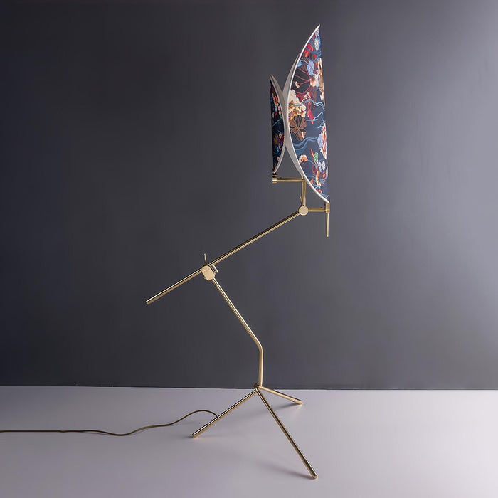 Floral Nocturne Floor Lamp-DWHOME
