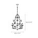 Florentine Rose Chandelier-DWHOME