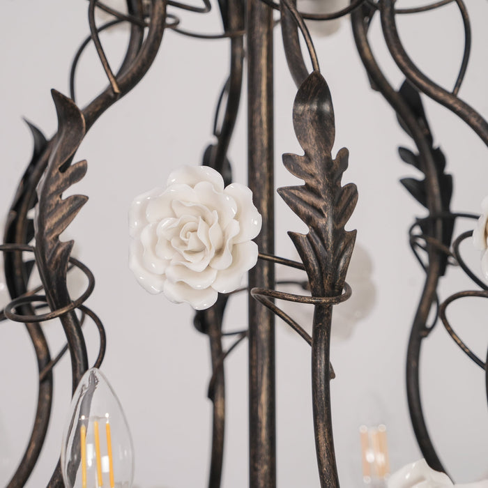 Florentine Rose Chandelier-DWHOME