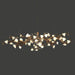 Flower Bloom Branch Brass Chandelier-DWHOME