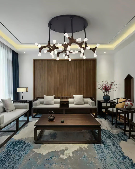 Flower Bone Chandelier-DWHOME