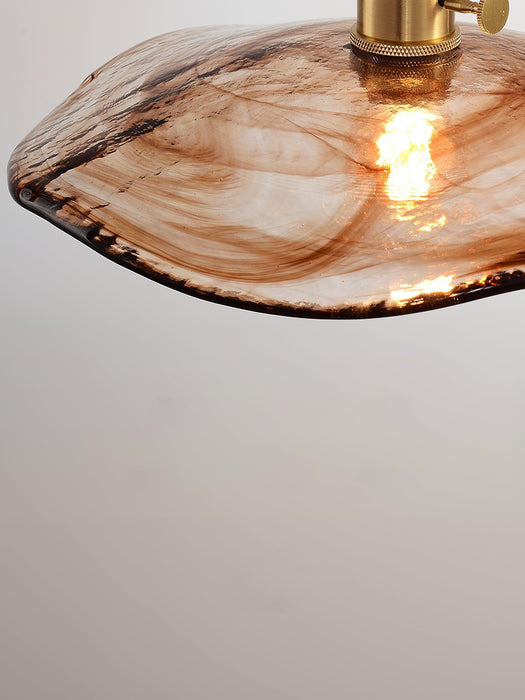 Flower Petal Glass Pendant Light-DWHOME
