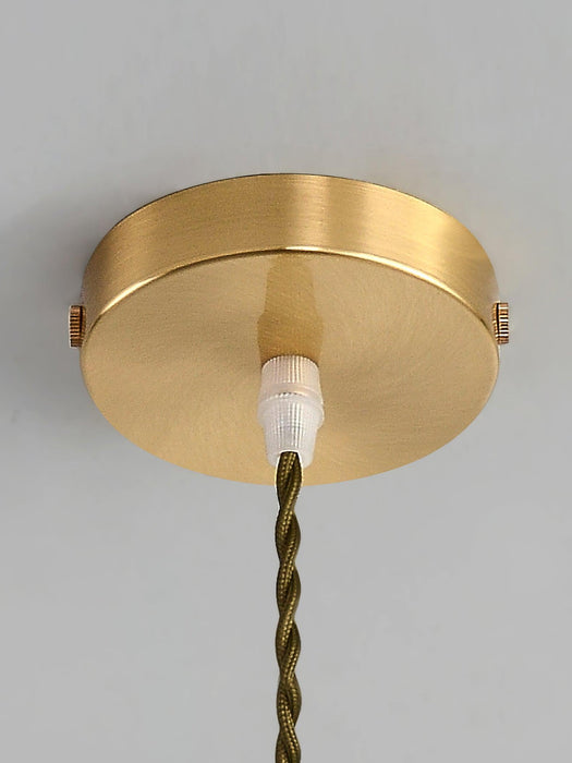 Flower Petal Glass Pendant Light-DWHOME