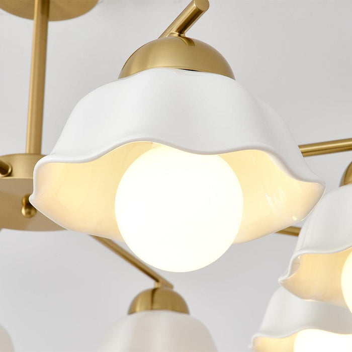 Flower Shade Chandelier-DWHOME