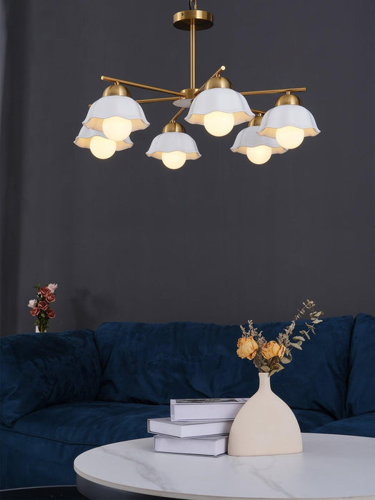 Flower Shade Chandelier-DWHOME