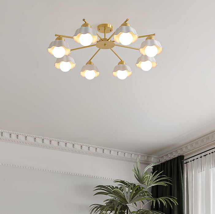Flower Shade Chandelier-DWHOME