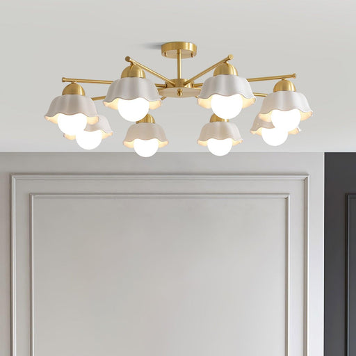 Flower Shade Chandelier-DWHOME