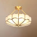 Flower Shape Glass Ceiling Light-DWHOME