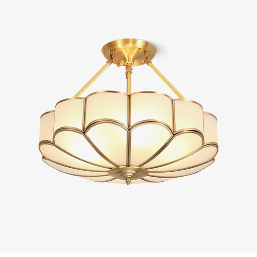 Flower Shape Glass Ceiling Light - DWHOME