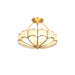 Flower Shape Glass Ceiling Light-DWHOME