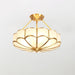 Flower Shape Glass Ceiling Light-DWHOME