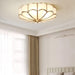 Flower Shape Glass Recessed Ceiling Light-DWHOME