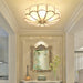 Flower Shape Glass Recessed Ceiling Light-DWHOME