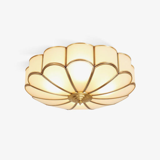 Flower Shape Glass Recessed Ceiling Light-DWHOME