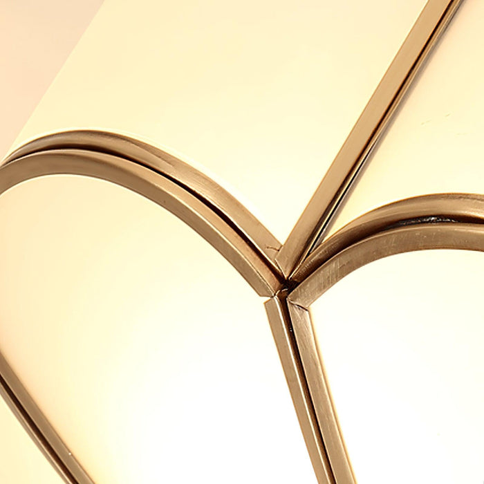 Flower Shape Glass Recessed Ceiling Light-DWHOME