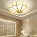 Flower Shape Glass Recessed Ceiling Light-DWHOME