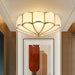 Flower Shape Glass Recessed Ceiling Light-DWHOME