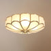 Flower Shape Glass Recessed Ceiling Light-DWHOME