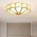 Flower Shape Glass Recessed Ceiling Light-DWHOME