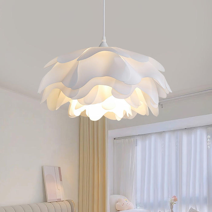 Flower Shaped White Pendant Lamp-DWHOME