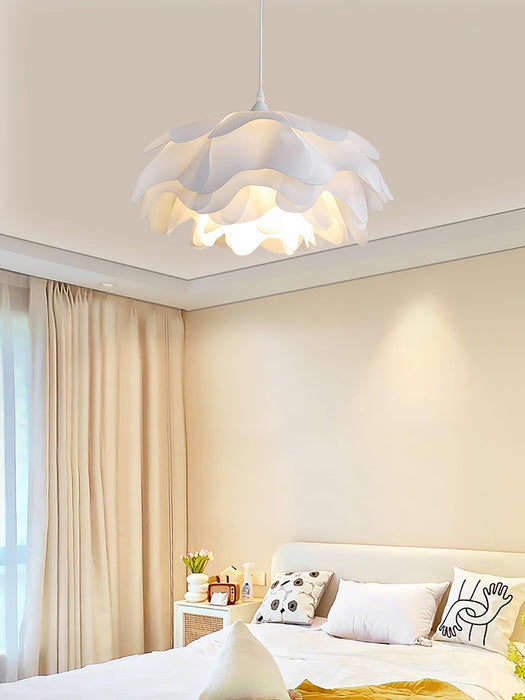 Flower Shaped White Pendant Lamp-DWHOME