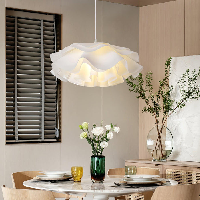 Flower Shaped White Pendant Lamp-DWHOME