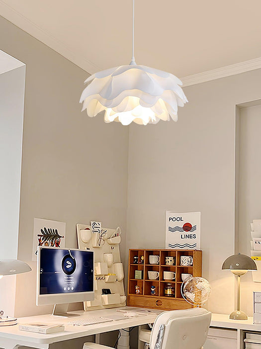 Flower Shaped White Pendant Lamp-DWHOME