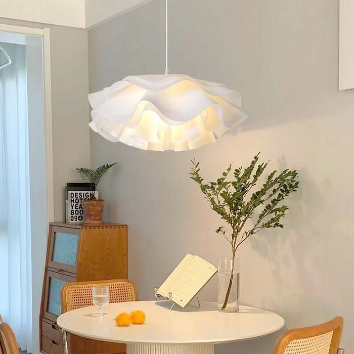 Flower Shaped White Pendant Lamp-DWHOME
