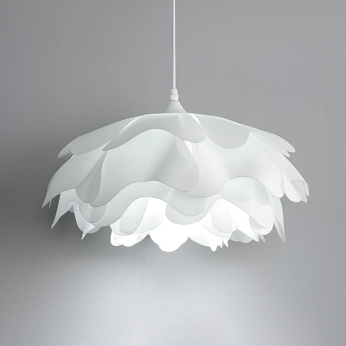 Flower Shaped White Pendant Lamp-DWHOME