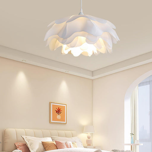 Flower Shaped White Pendant Lamp-DWHOME