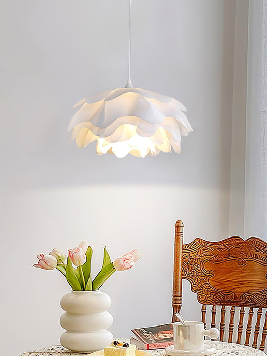 Flower Shaped White Pendant Lamp-DWHOME