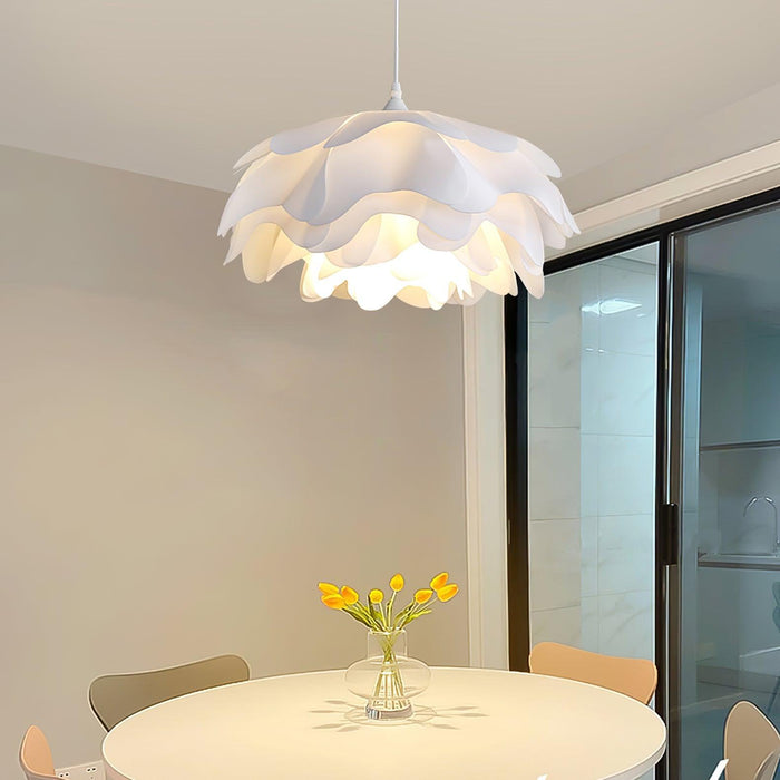 Flower Shaped White Pendant Lamp-DWHOME