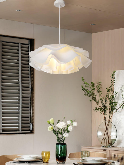 Flower Shaped White Pendant Lamp-DWHOME