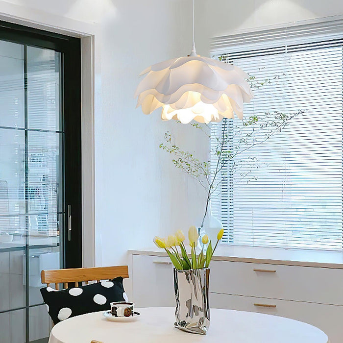 Flower Shaped White Pendant Lamp-DWHOME