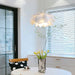Flower Shaped White Pendant Lamp-DWHOME