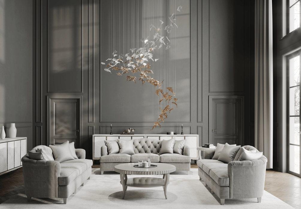 Flying Leaves Chandelier - Vakkerlight