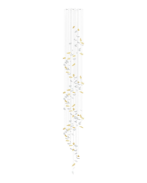 Flying Leaves Chandelier - Vakkerlight