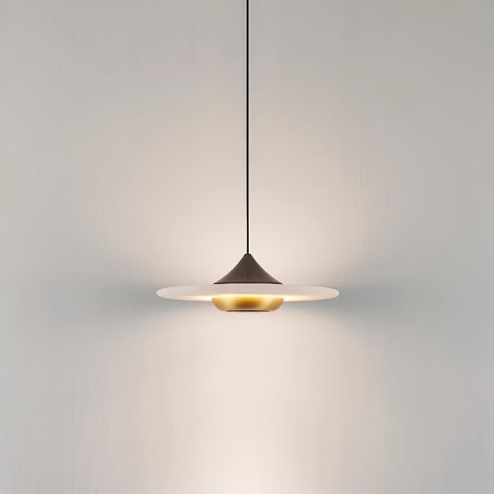 Flying Saucer Marble Pendant Lamp-DWHOME