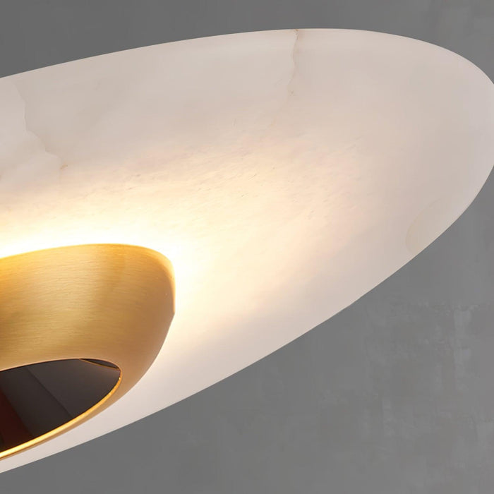 Flying Saucer Marble Pendant Lamp-DWHOME