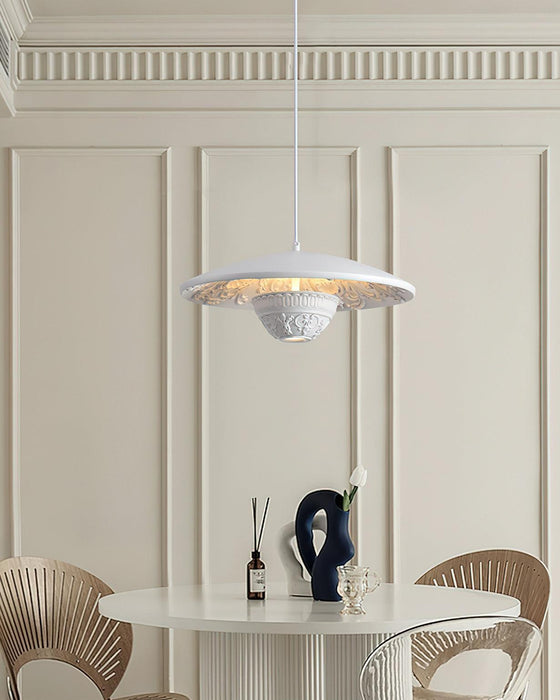 Flying Saucer Resin Pendant Lamp-DWHOME