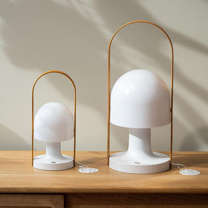 Portable Glass Charging Table Lamp - DWHOME