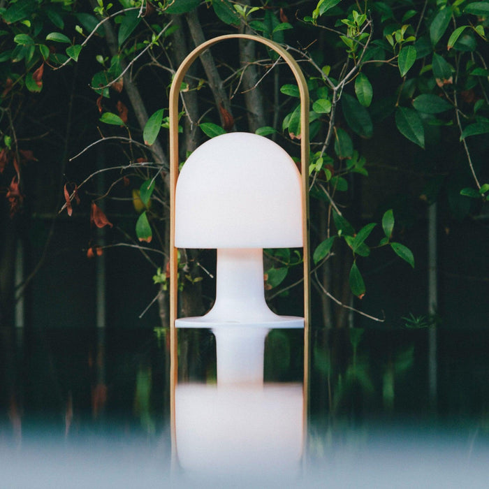 Portable Glass Charging Table Lamp - DWHOME