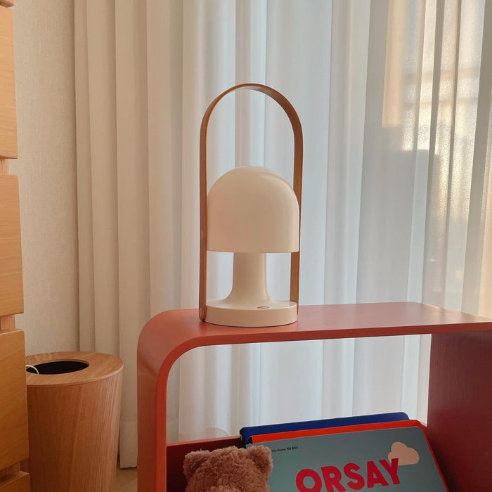 Portable Glass Charging Table Lamp - DWHOME