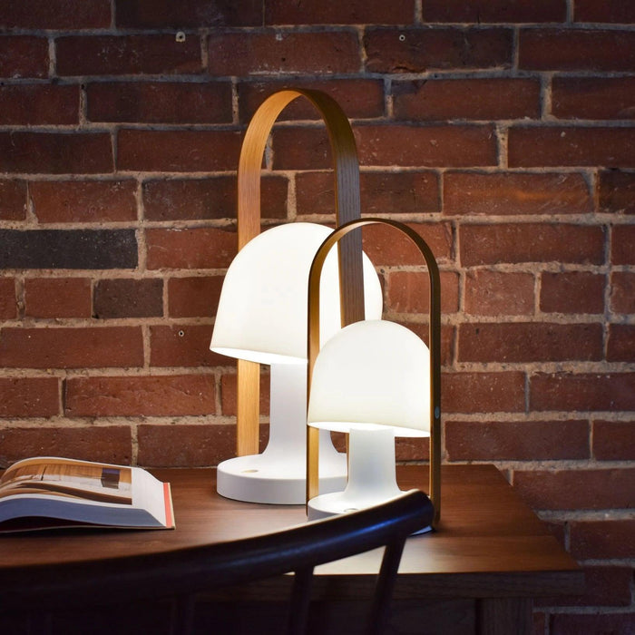 Portable Glass Charging Table Lamp - DWHOME
