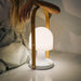 Portable Glass Charging Table Lamp - DWHOME