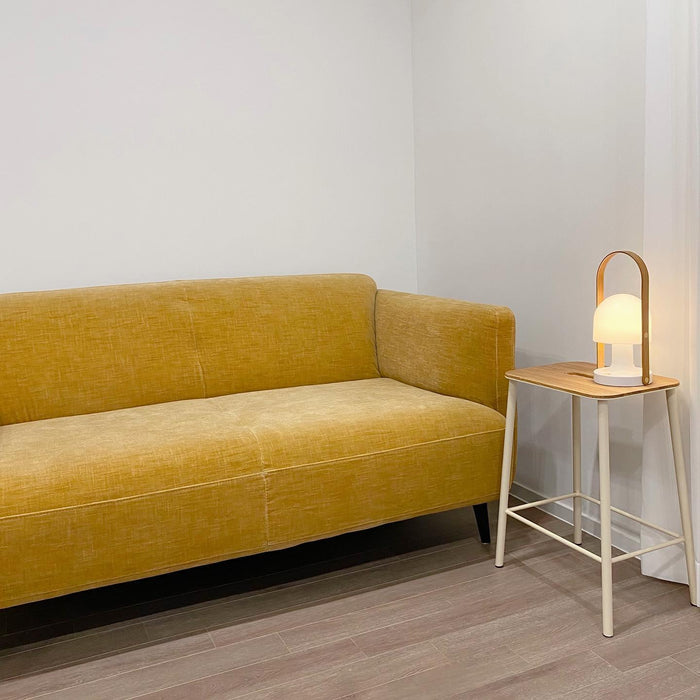 Portable Glass Charging Table Lamp - DWHOME