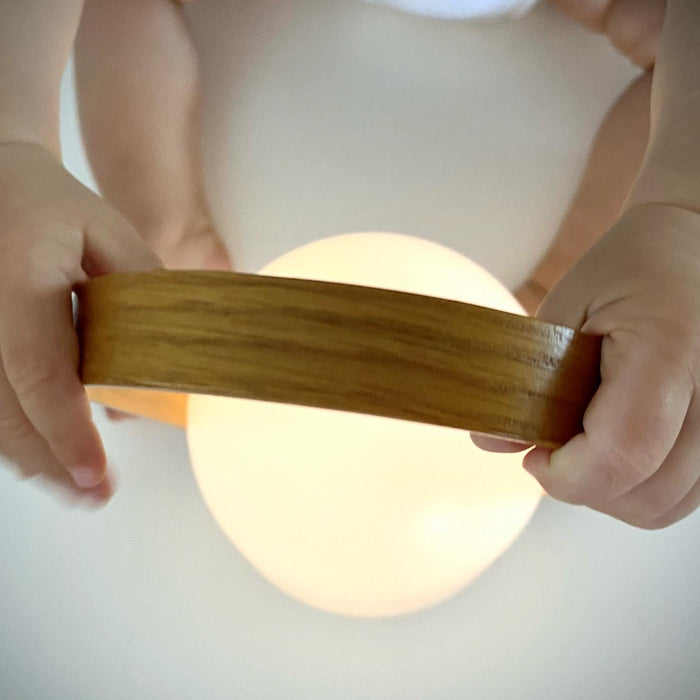 Portable Glass Charging Table Lamp - DWHOME